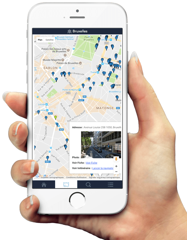 Réalisation : application mobile de géolocalisation